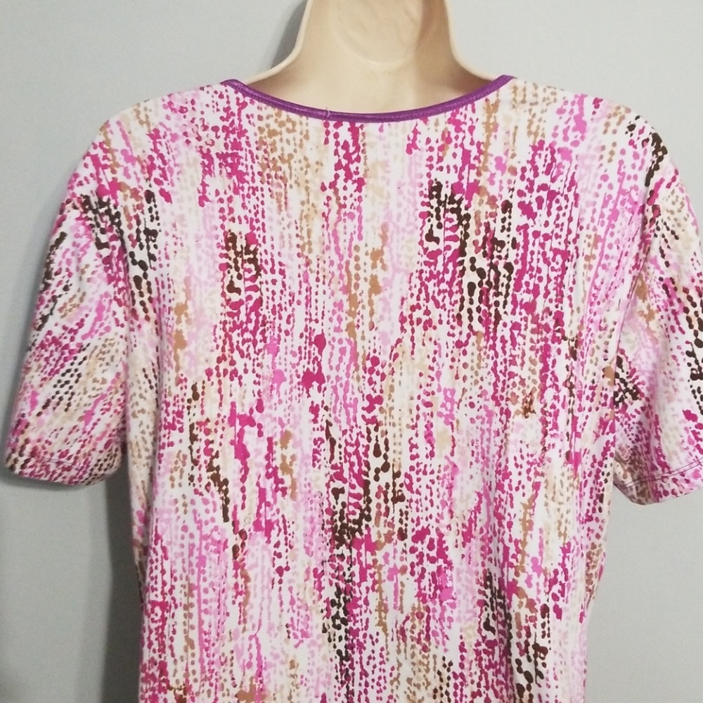 Jm Collection Women's Multi Color Blouse - image 7